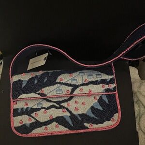 Anthropologie The Fiona Beaded Bag:  Winter Icon Edition, Ski Mountains